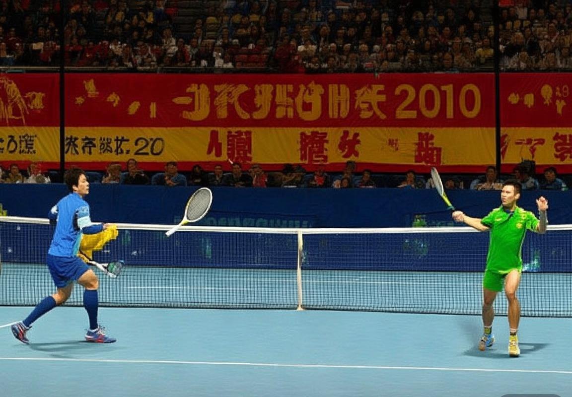 2010年乒坛传奇对决：张继科与王皓巅峰之战